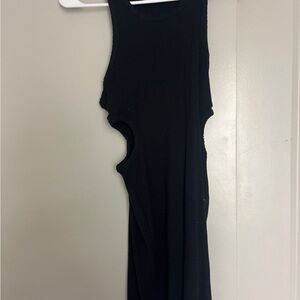 Black Urban Outfitters Cutout Dress